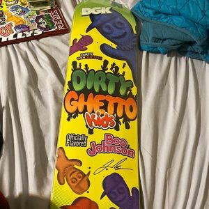 Dgk sour patch kids boo Johnson skateboard deck size 8.0